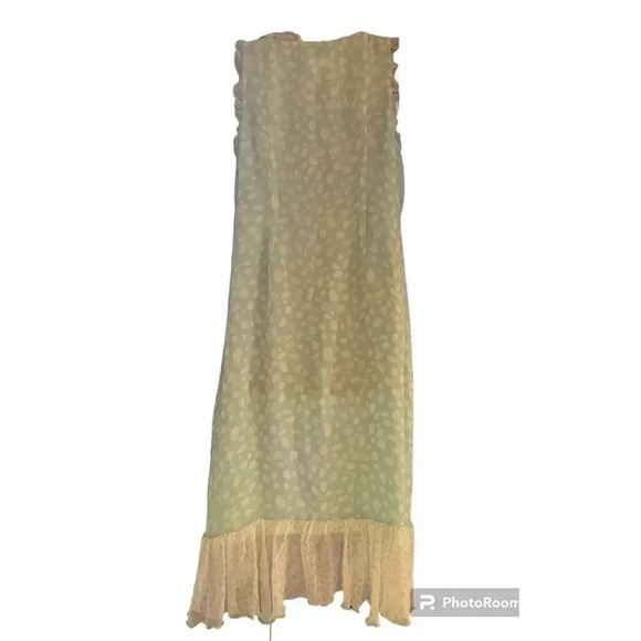 Maternity A Pea In The Pod Blue Sleeveless, Long Nursing Wrap/Robe Size Small - Picture 9 of 14